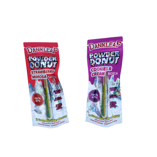 Dankleaf Powder Donut 2gm Infused Pre Roll