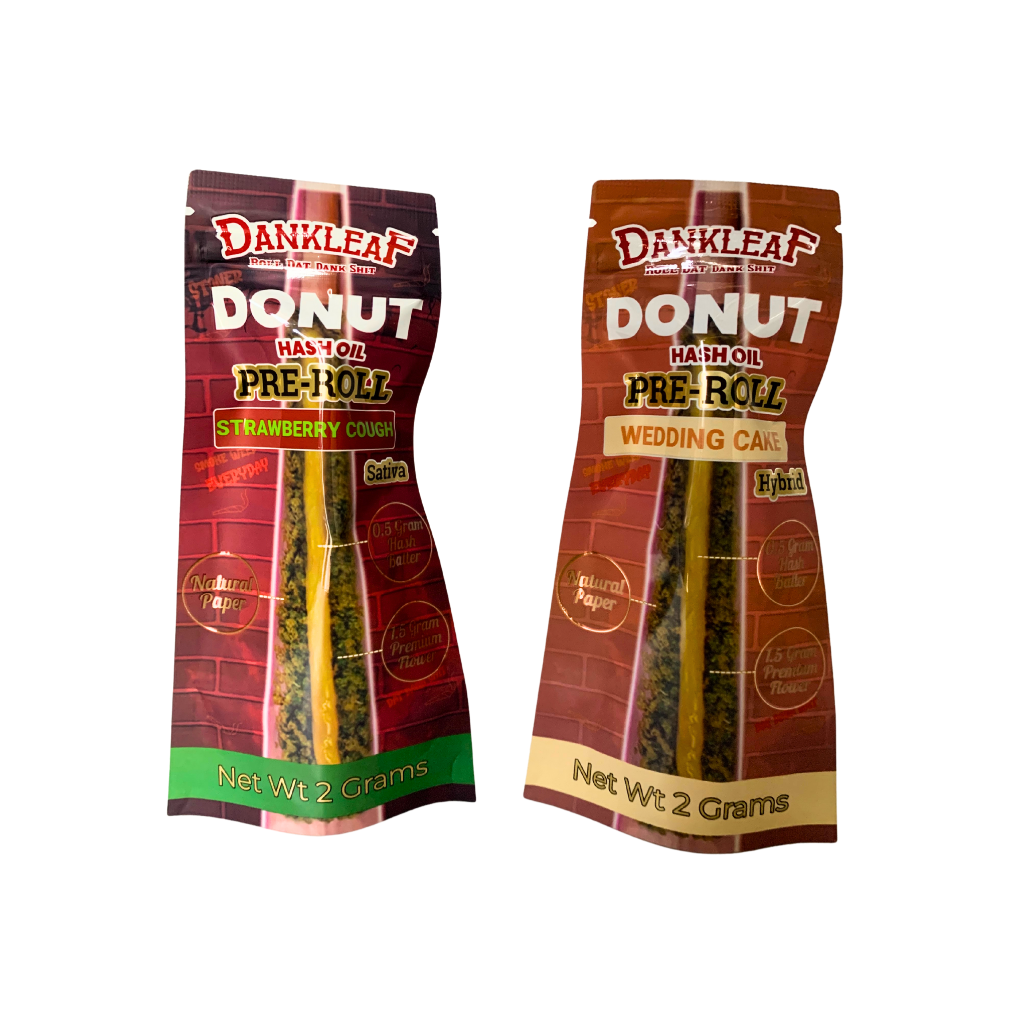 Dankleaf Donut Hash Oil 2gm Pre Roll