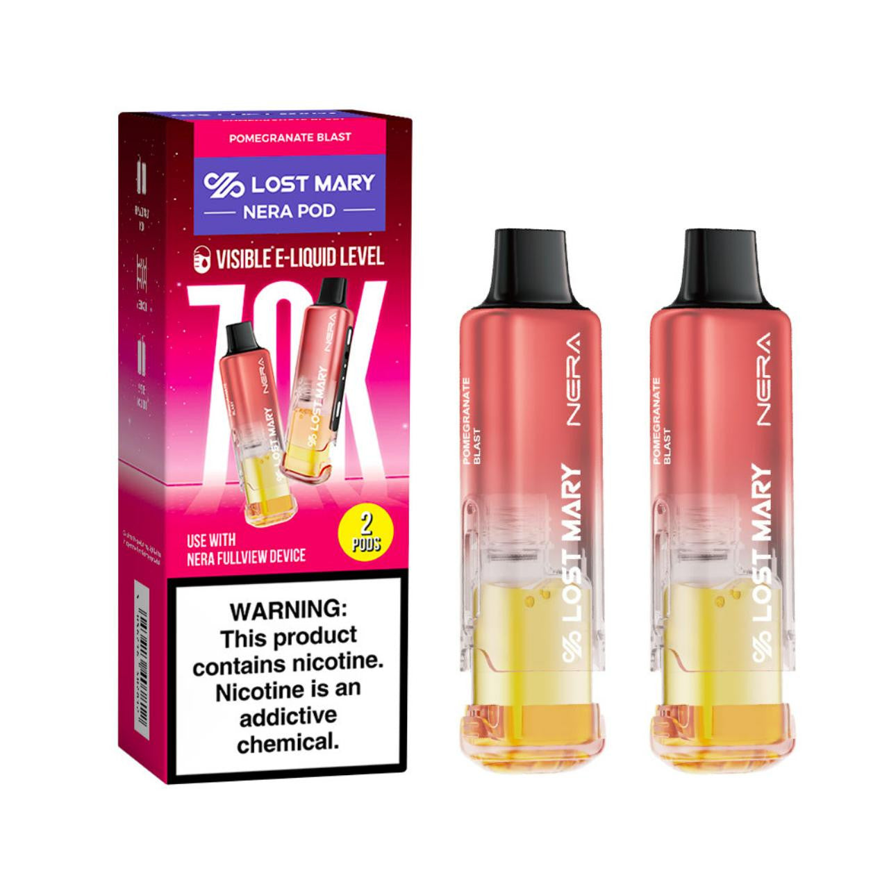 Lost Mary Nera Fullview 70k Puffs Pre-filled Replacement Pod