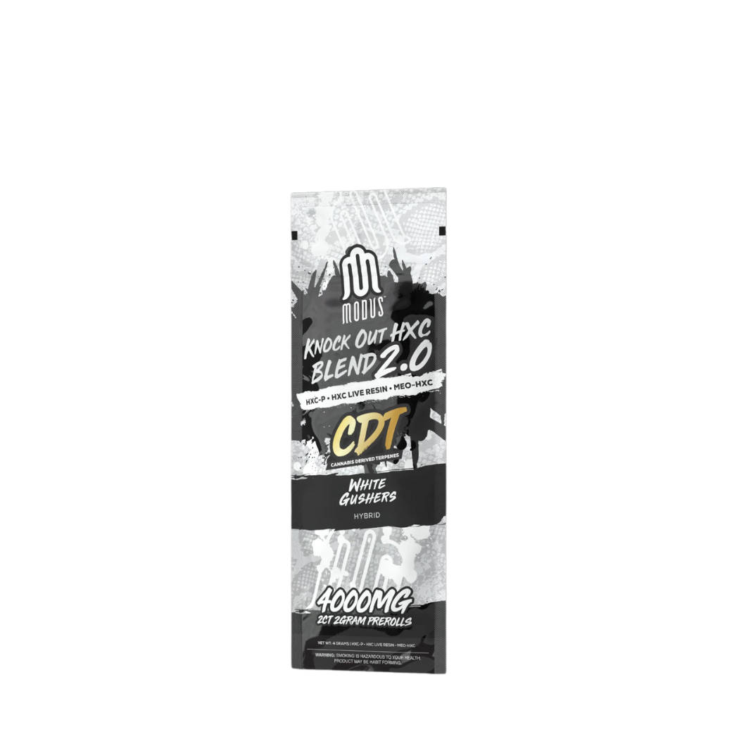 Modus Knock Out HXC Blend 2.0 4000 MG 2ct Prerolls