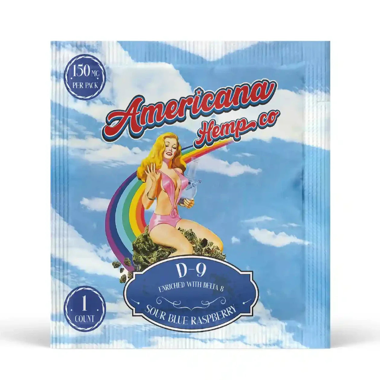 AmericanaD9GummiesSourBlueRaspberry