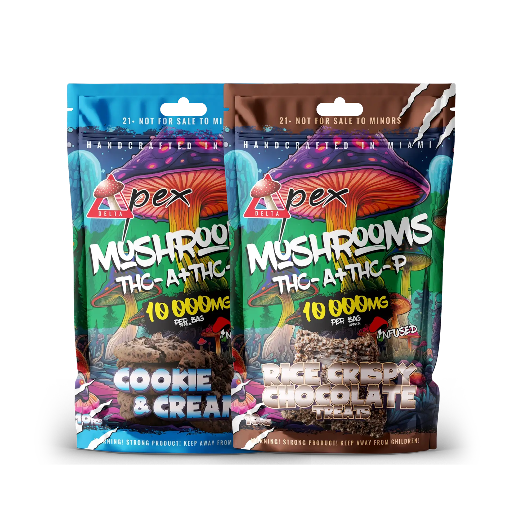 Delta Pex Magic Mushroom Brownies THC-A + THC-P 10000mg
