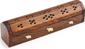 Incense Wood Coffin Box 12"
