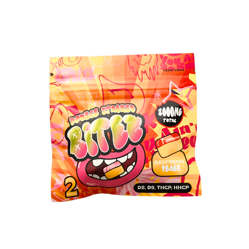 Double Stacked Bites THCP gummies 2000mg