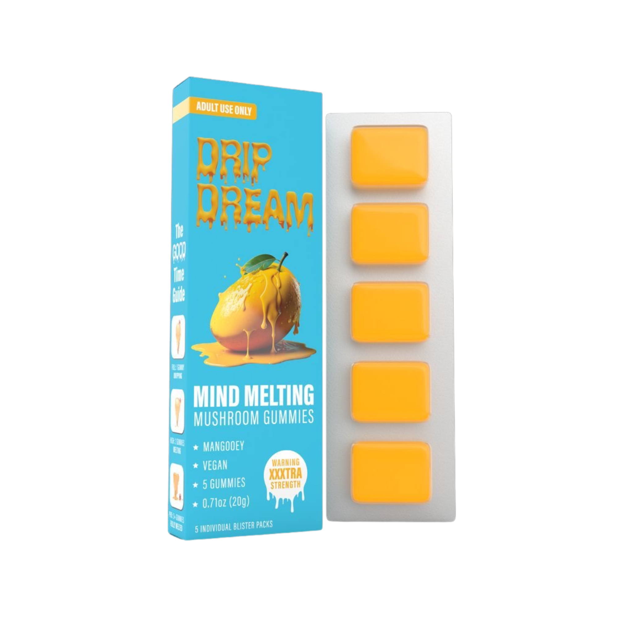 Drip Dream Mind Melting Mushroom Gummies
