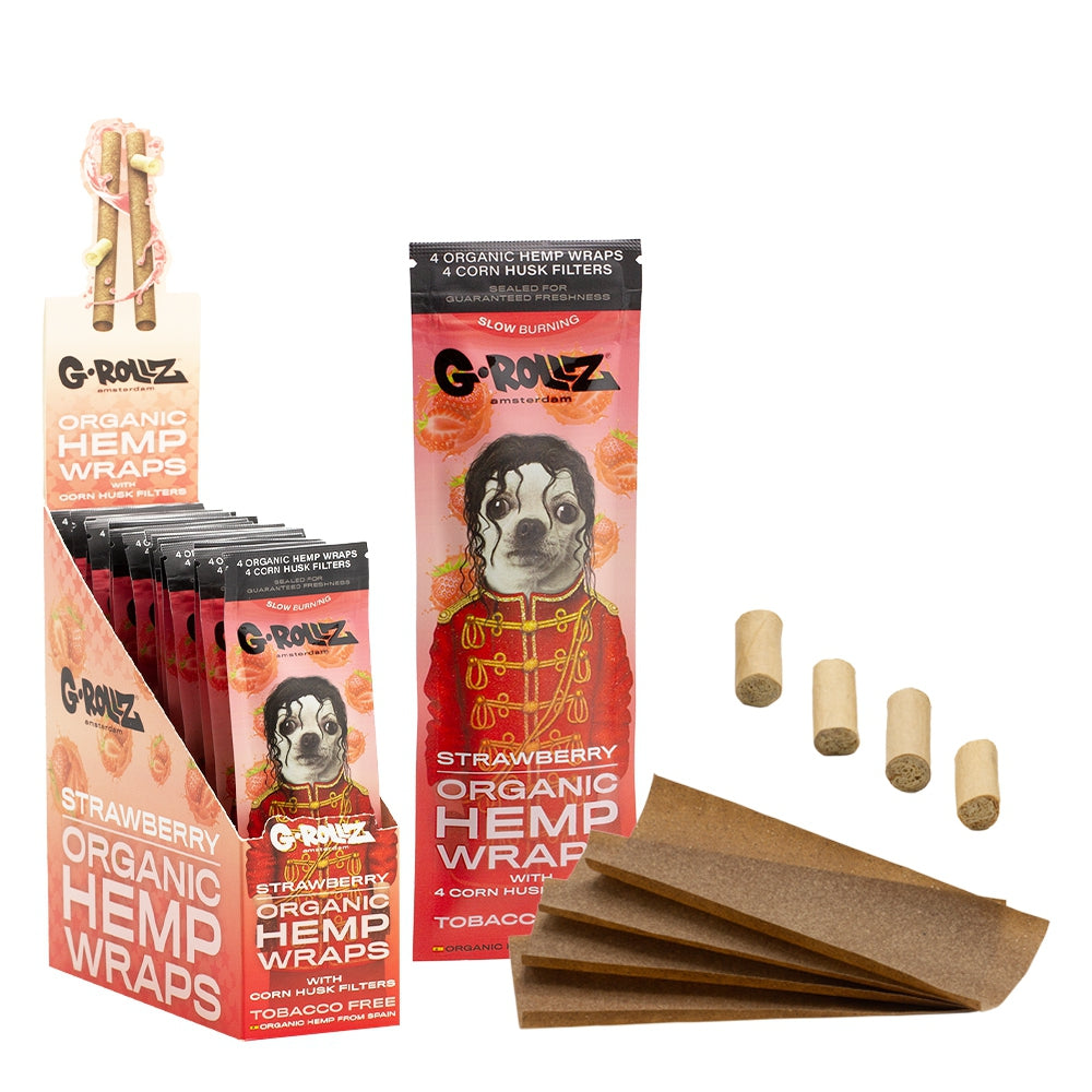 G-rollz-Hemp Wraps-w/Corn-Husk-Tips-strawberry