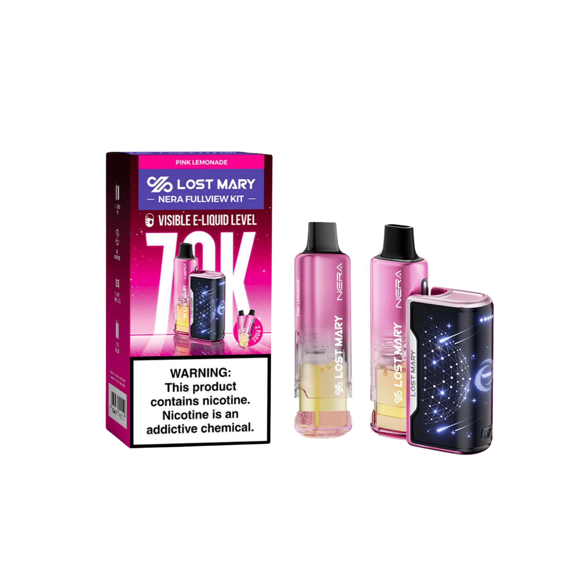 Lost Mary Nera Fullview 70K Puffs Disposable Kit