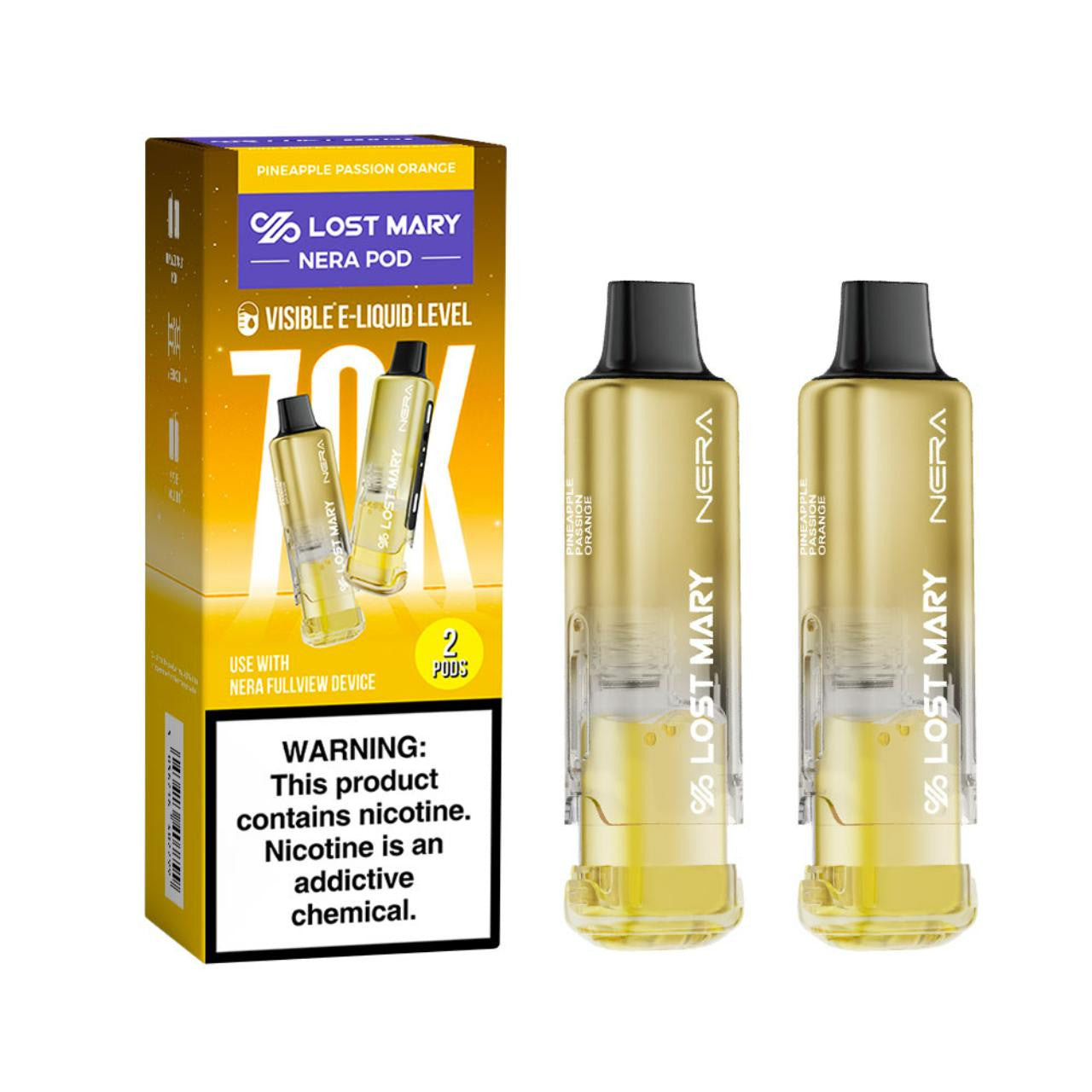 Lost Mary Nera Fullview 70k Puffs Pre-filled Replacement Pod