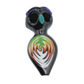 Lulu Glass Hand Pipe 4" Owl Shape