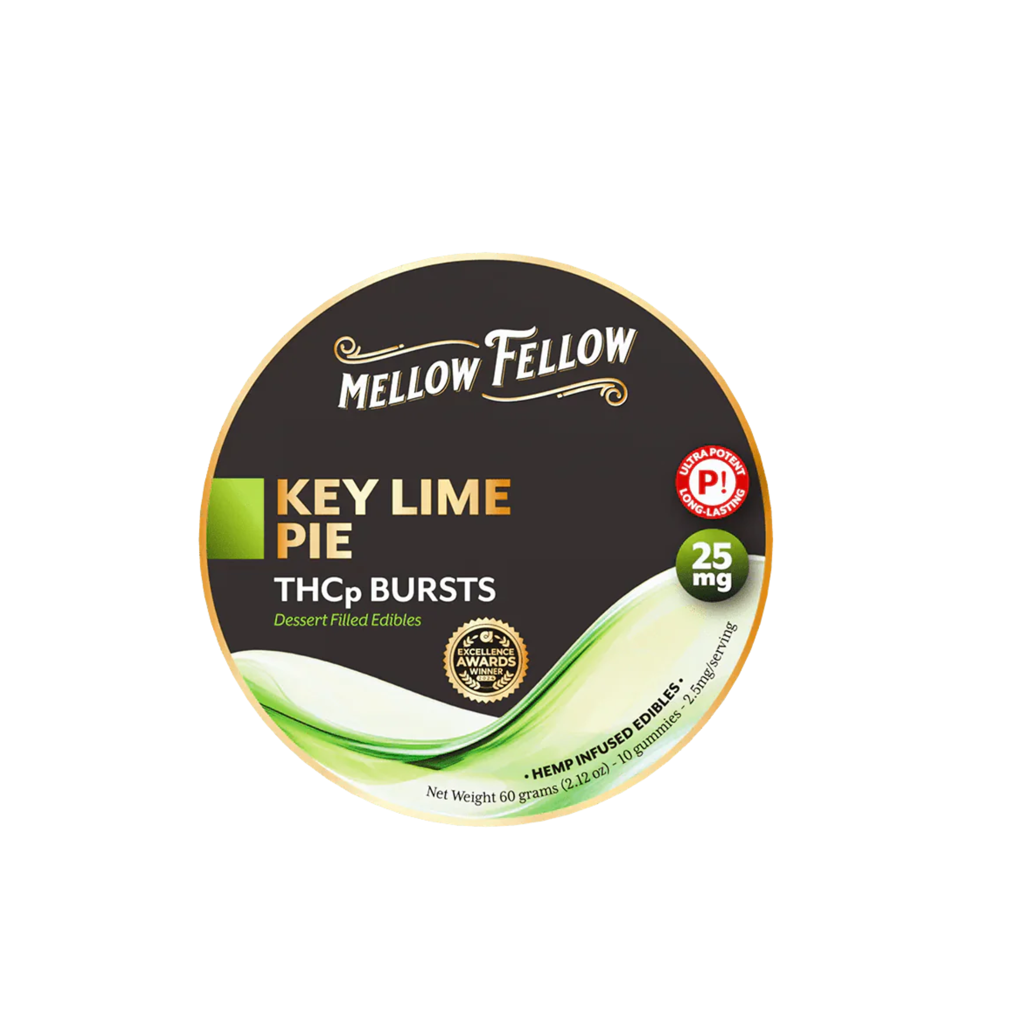 Mellow Fellow THCP Burst Gummies 25mg 10ct