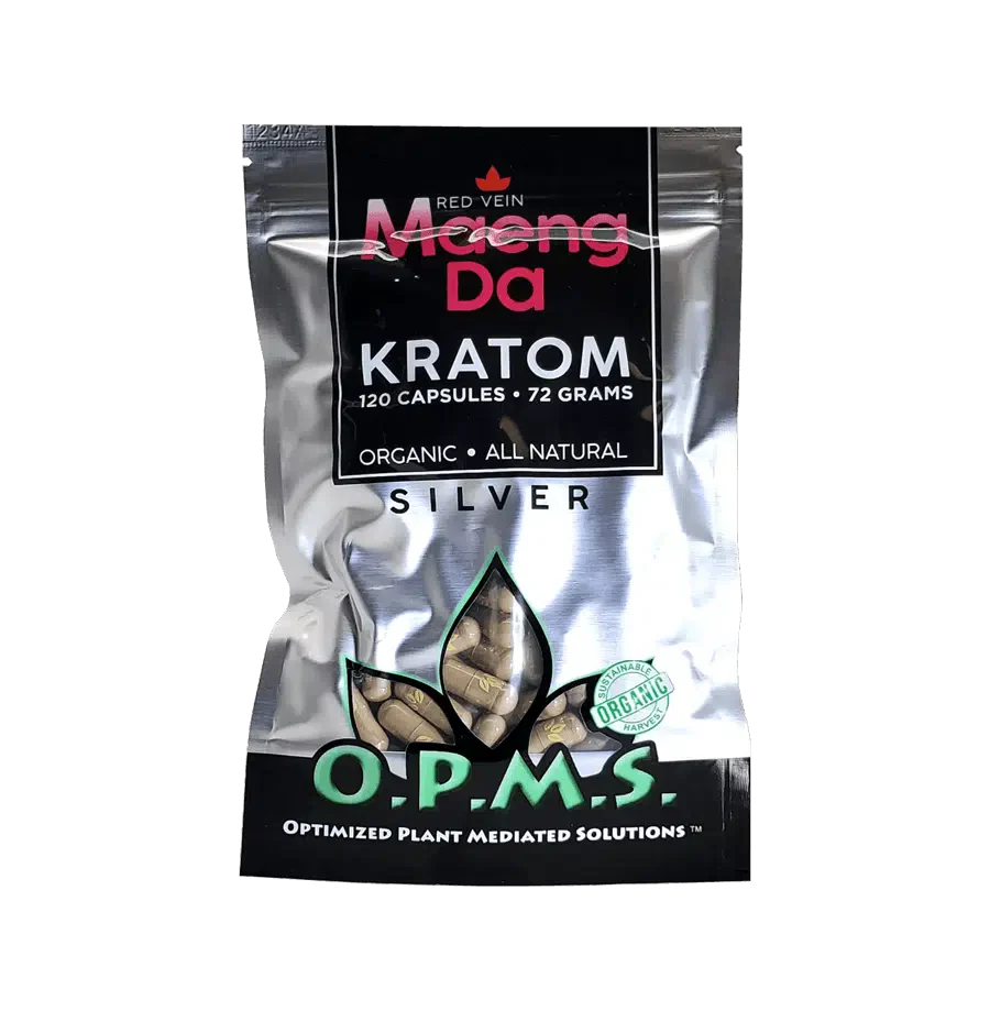 OPMS Silver Kratom Capsules