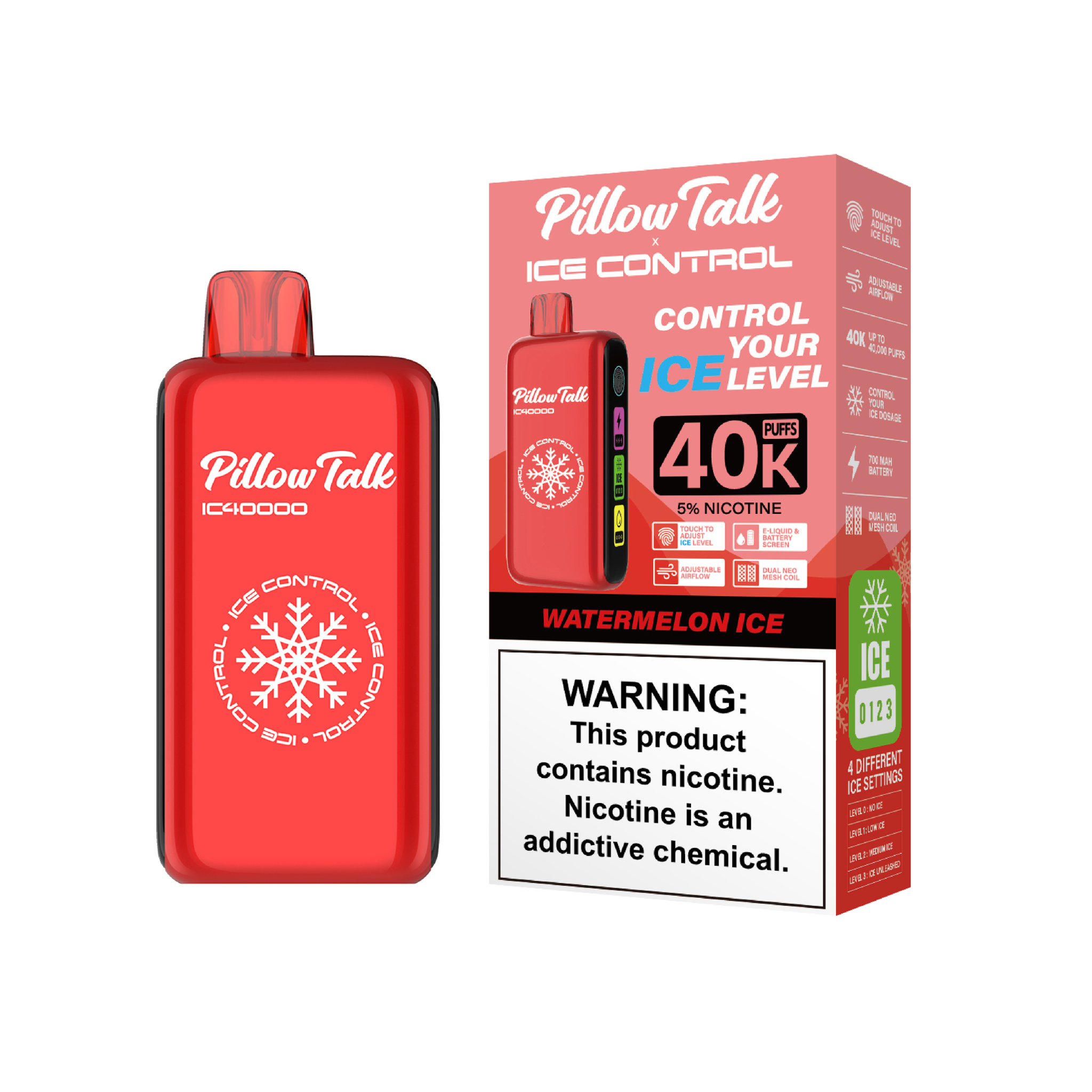 Pillow Talk Ice Control IC40000 Disposable Vape