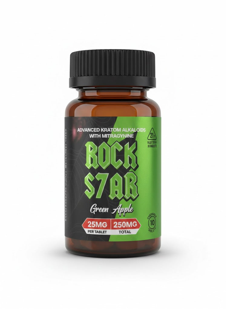 Rock Star Kratom Tablets 250mg 10ct